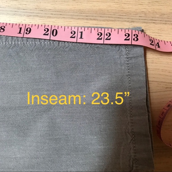 Gap Broken-in Straight Chambray in Gun Powder-00Petite - Picture 7 of 8